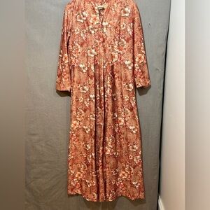 Vintage house coat size S
